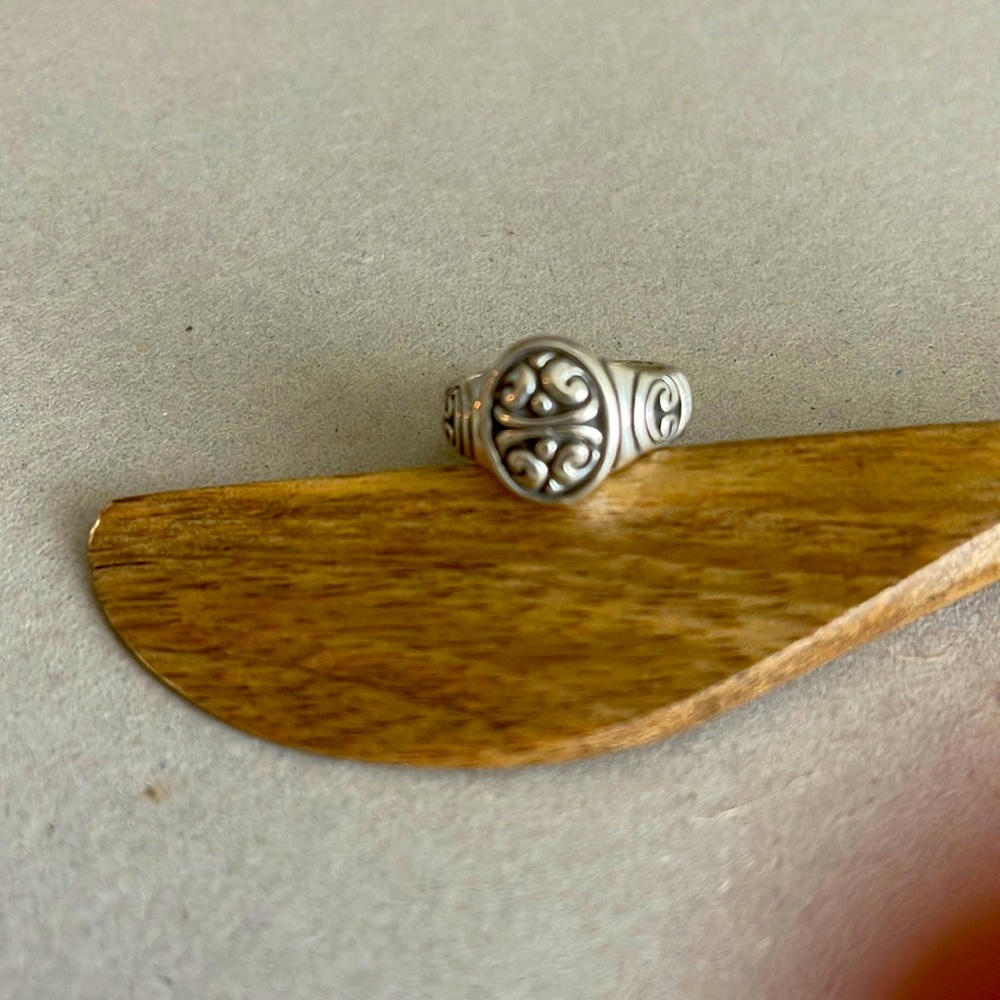 Sterling silver ring